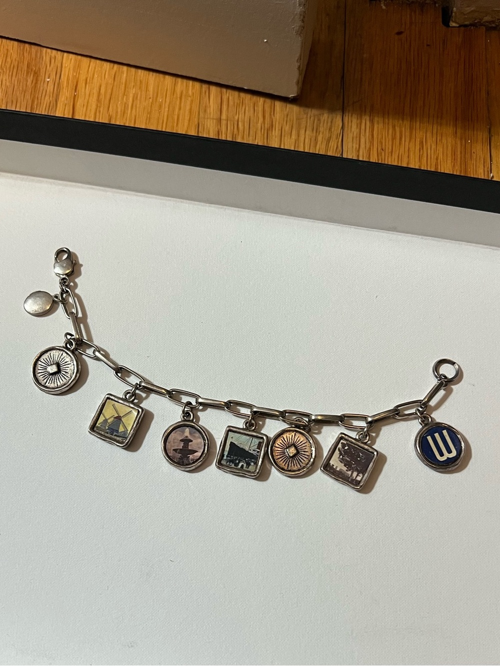 Silver Charm Bracelet